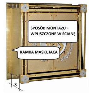 montaż w ścianie