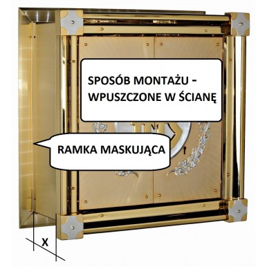 montaż w ścianie